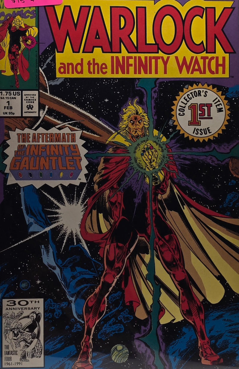 Warlock and the Infinity Watch #1 (Marvel, February 1992) — “The Aftermath of the Infinity Gauntlet!” — Collector’s Item 1st Issue
