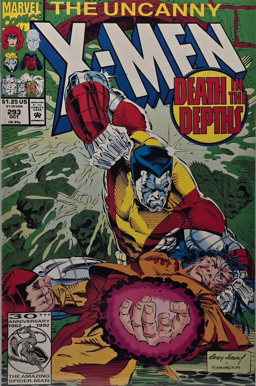 The Uncanny X-Men #293 (October 1992) — Death in the Depths!