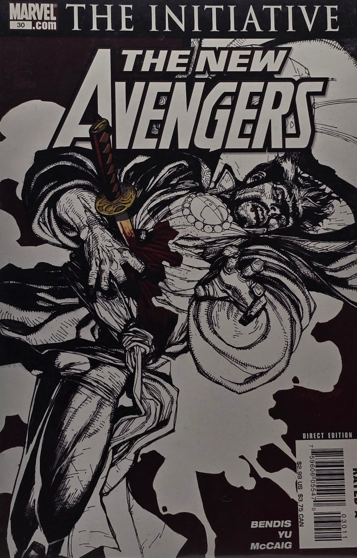 The New Avengers #30 — The Initiative (Marvel Comics) — Bendis, Yu & McCaig