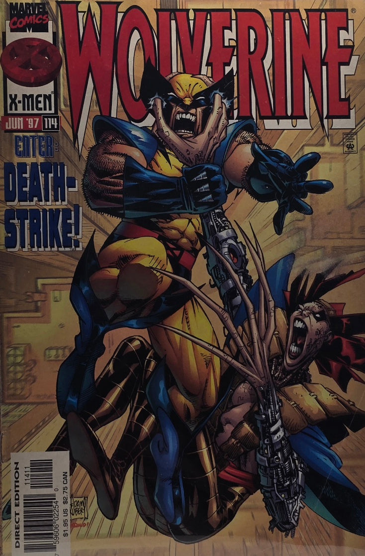 Wolverine #114 — Enter: Deathstrike! (Marvel, June 1997 — Lopresti / Nufer)