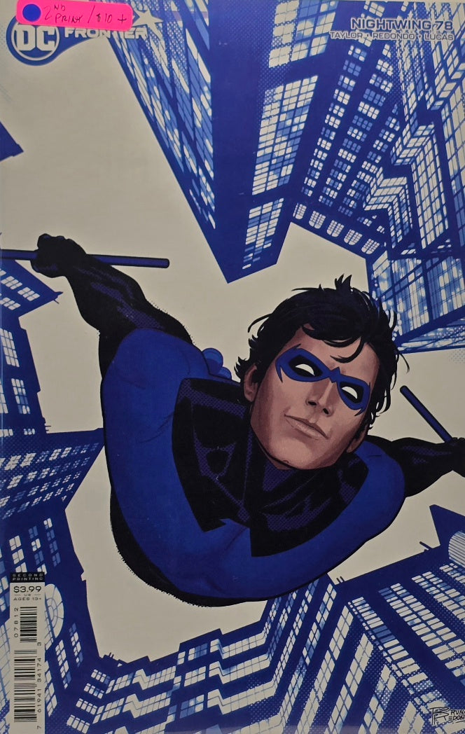 Nightwing #78 — 2nd Printing (Taylor/Redondo/Lucas — DC Frontier)