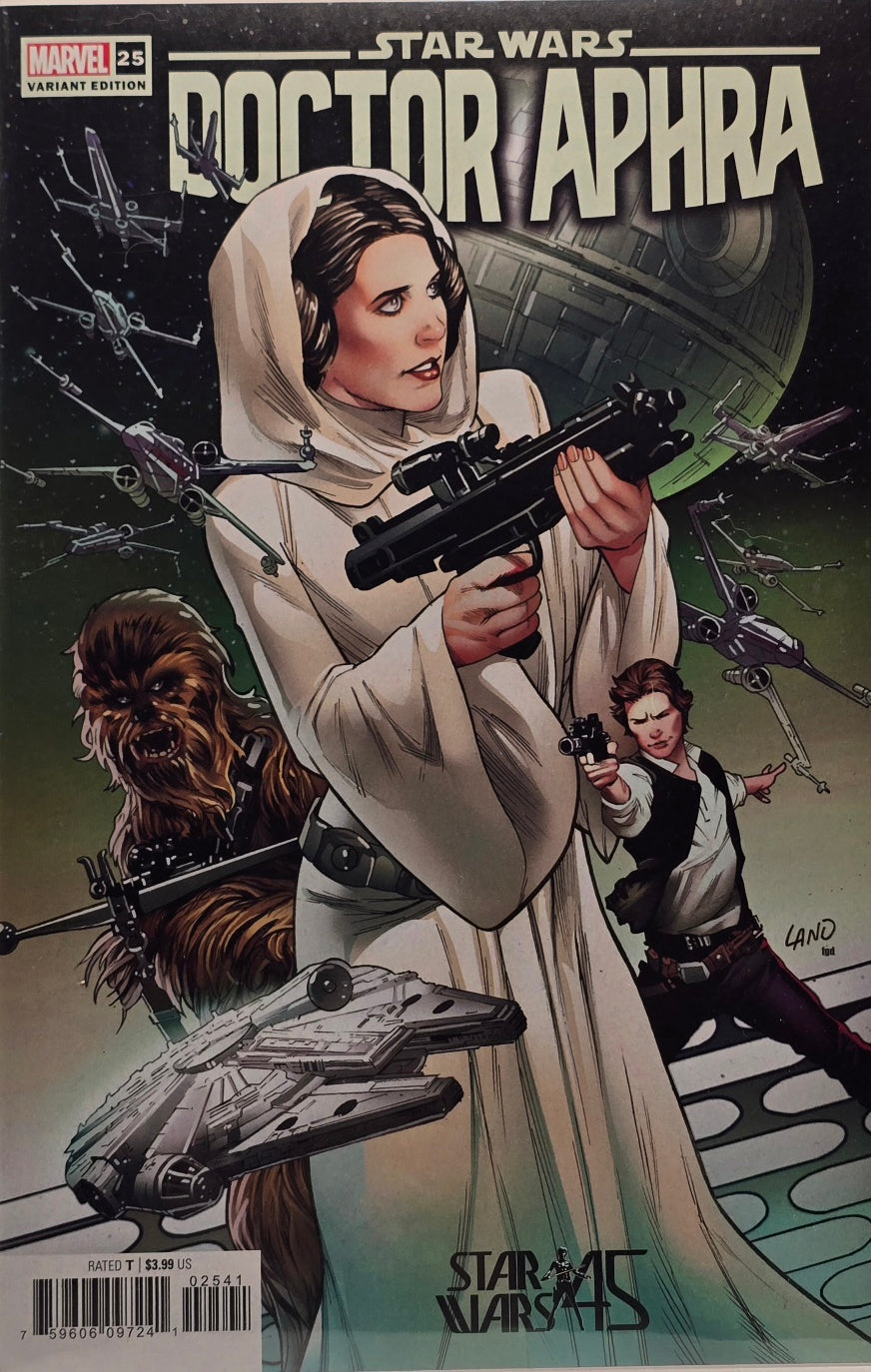 Star Wars: Doctor Aphra #25 — Land 45th Anniversary Variant Edition (Marvel)