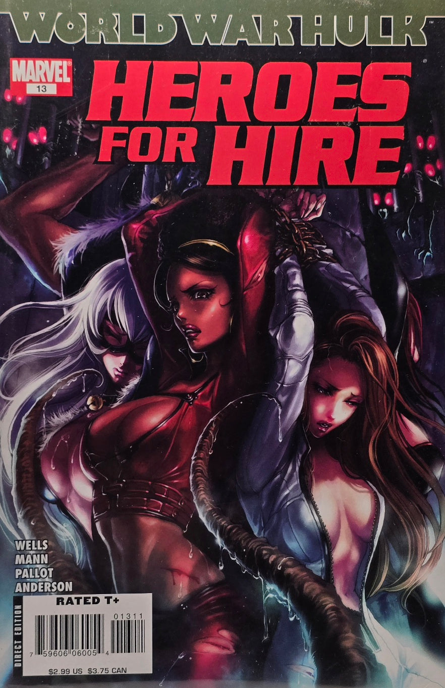 Heroes for Hire #13 — World War Hulk (Marvel Comics) — Wells, Mann, Pallot & Anderson