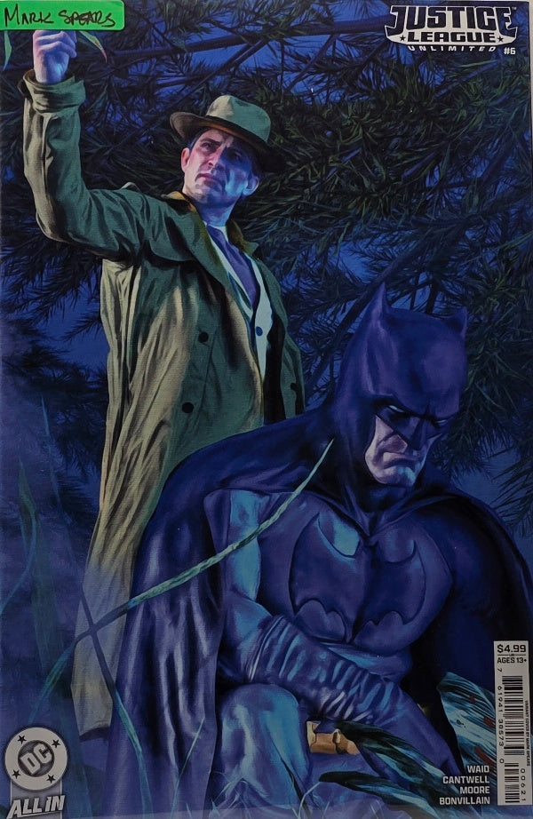 Justice League Unlimited #6 — Mark Spears Variant Cover (Waid/Cantwell/Moore/Bonvillain — DC All In)