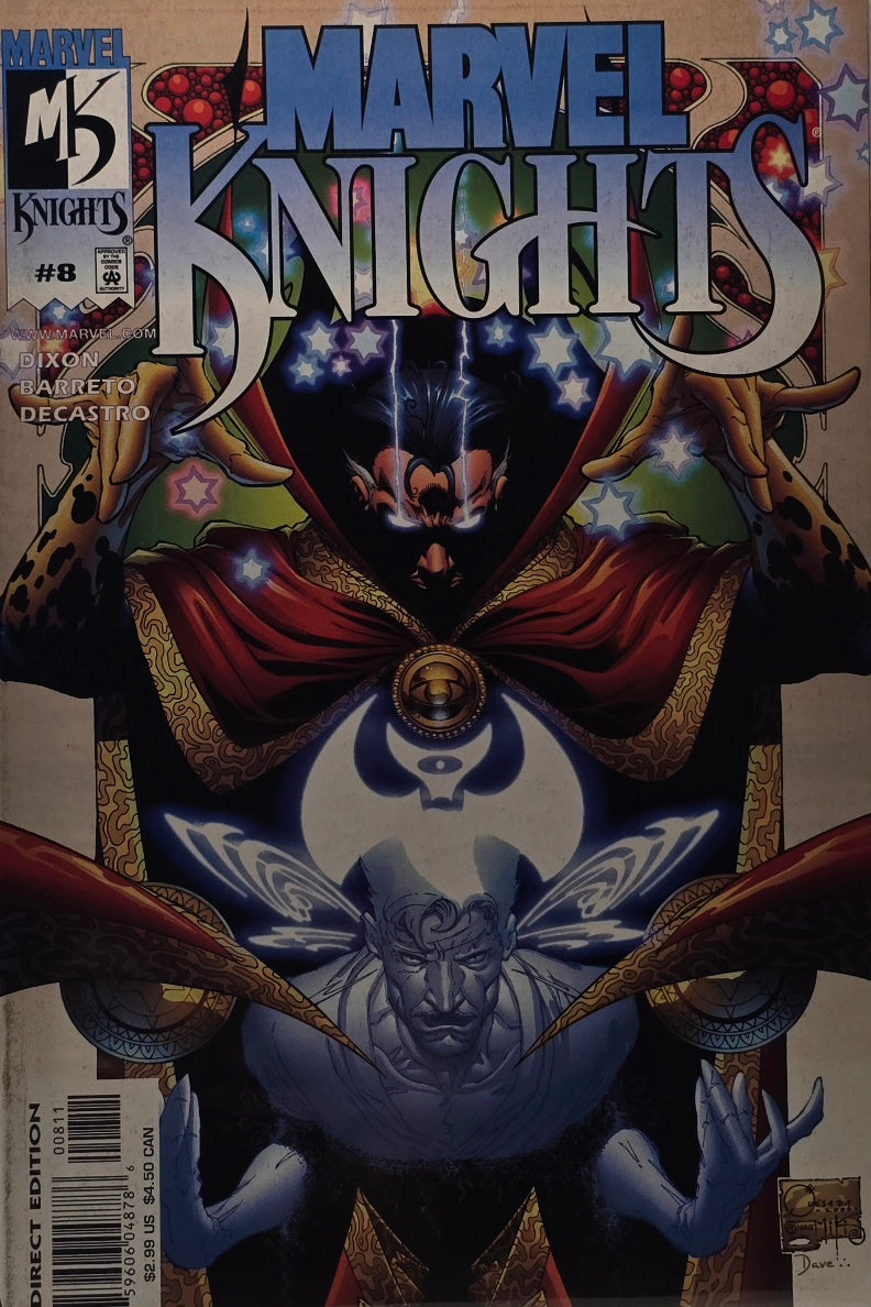 Marvel Knights #8 (Marvel Comics) — Dixon, Barreto & DeCastro — Doctor Strange & Moon Knight