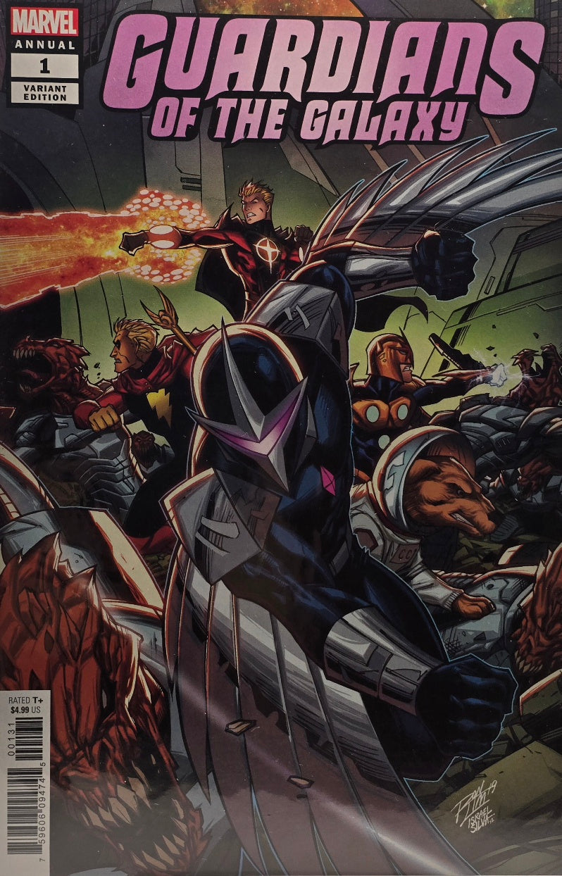 Guardians of the Galaxy Annual #1 — Variant Edition — Armoured Team Cover (Marvel)
