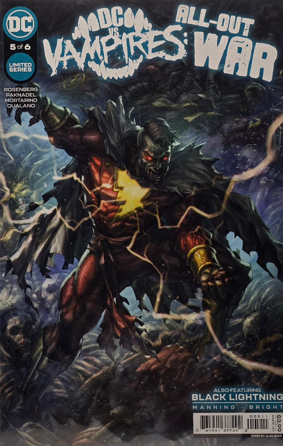 DC vs. Vampires: All-Out War #5 (of 6) — Alan Quan Cover (DC Limited Series)