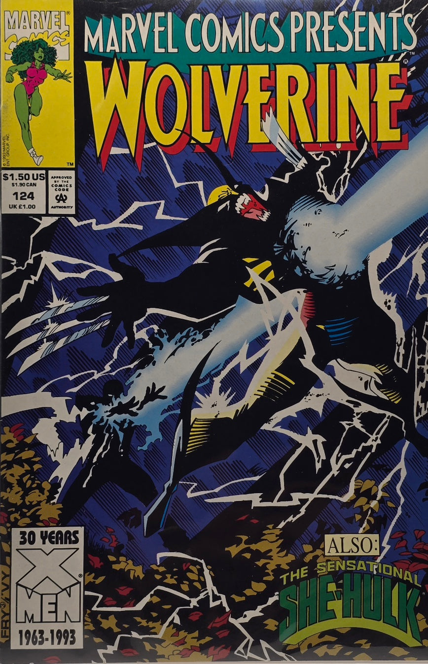Marvel Comics Presents #124 — Wolverine & The Sensational She-Hulk (1993)