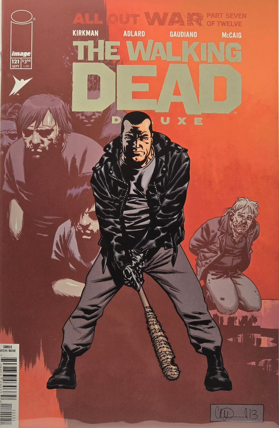 The Walking Dead Deluxe #121 – Cover B (Signed)