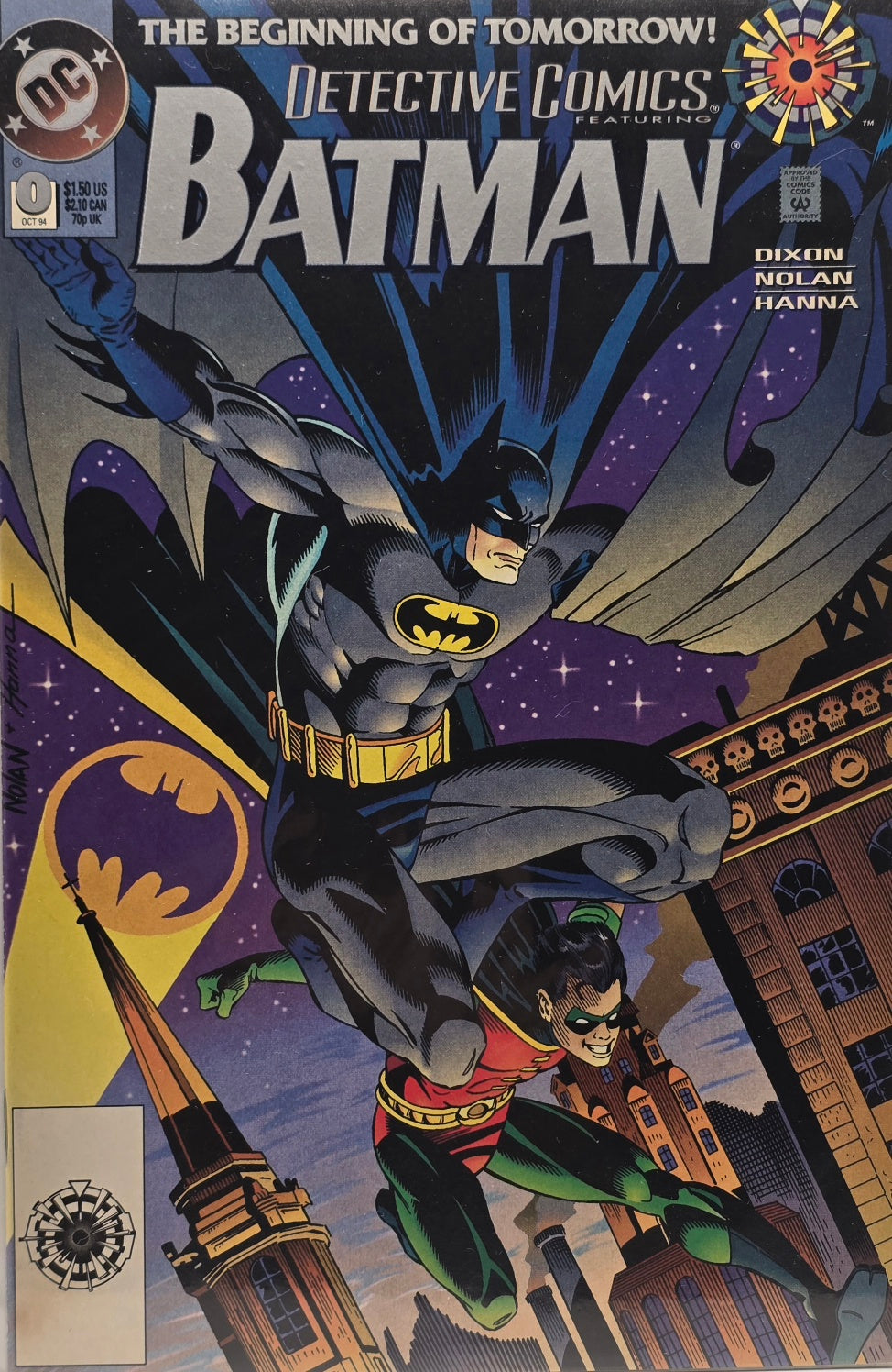 Detective Comics #0 — The Beginning of Tomorrow (October 1994)
