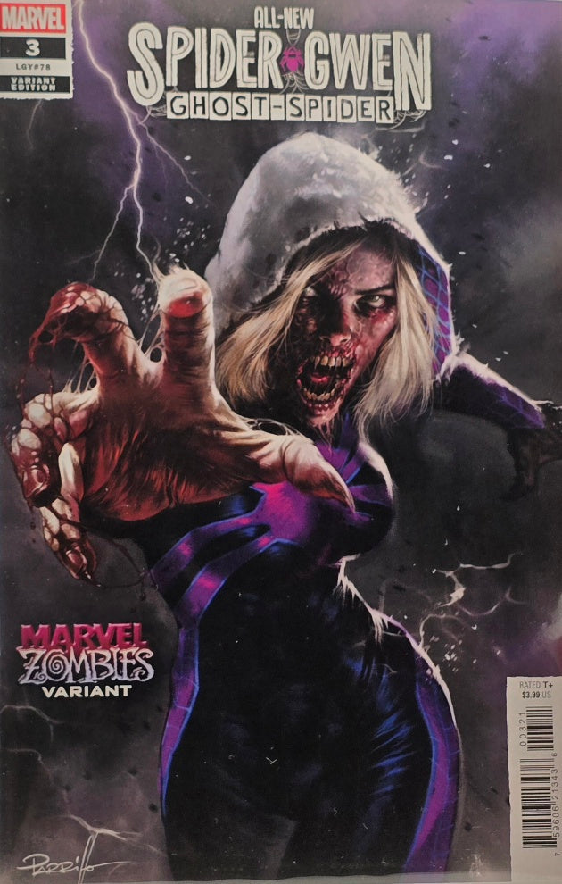 All-New Spider-Gwen: Ghost-Spider #3 — Marvel Zombies Variant (Marvel)