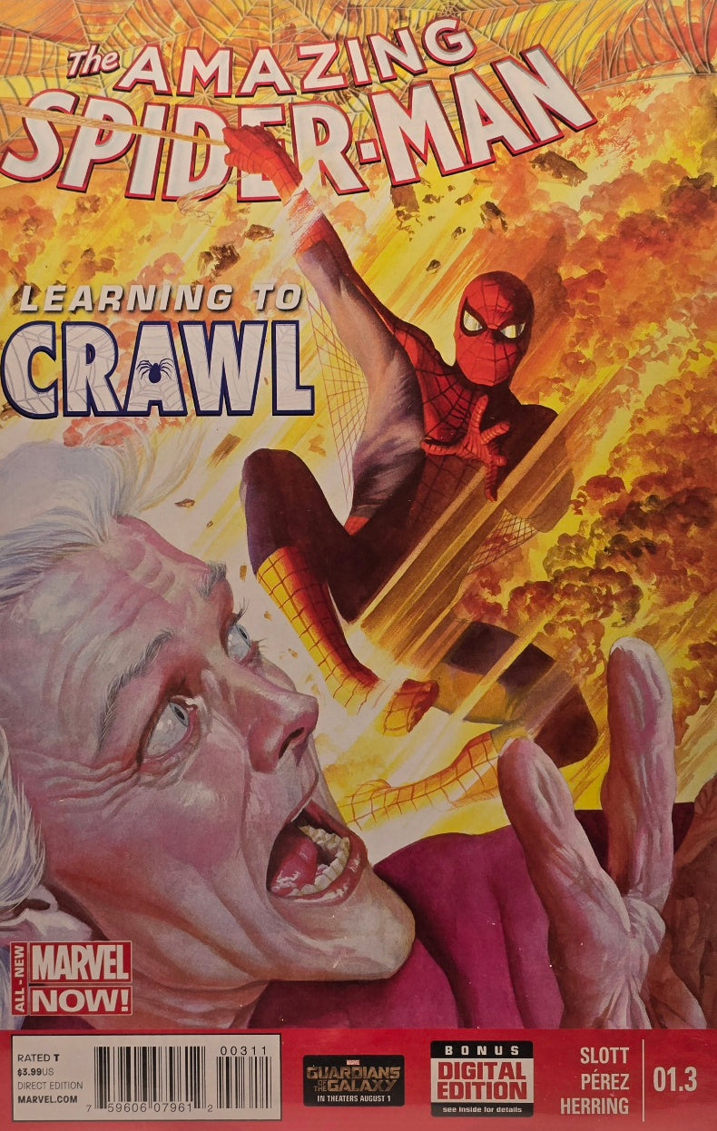 The Amazing Spider-Man #1.3 — Learning to Crawl (Marvel)
