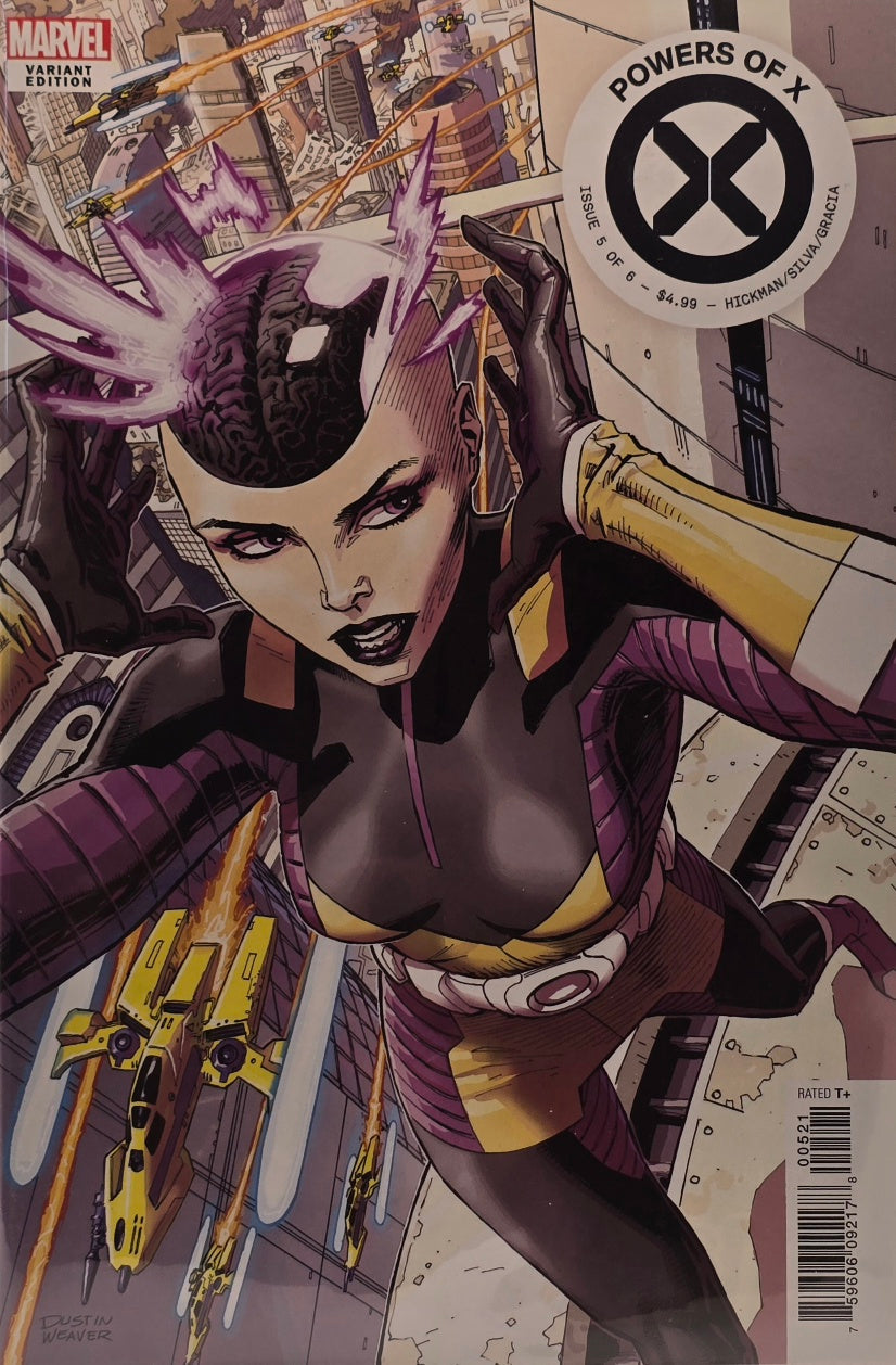 Powers of X #5 of 6 (Marvel Comics, 2019) — Variant Edition — Dustin Weaver Cover