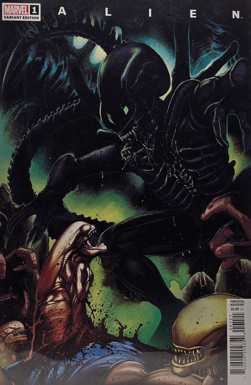 Alien #1 — Variant Edition (Marvel Comics) — Xenomorph Horror Cover