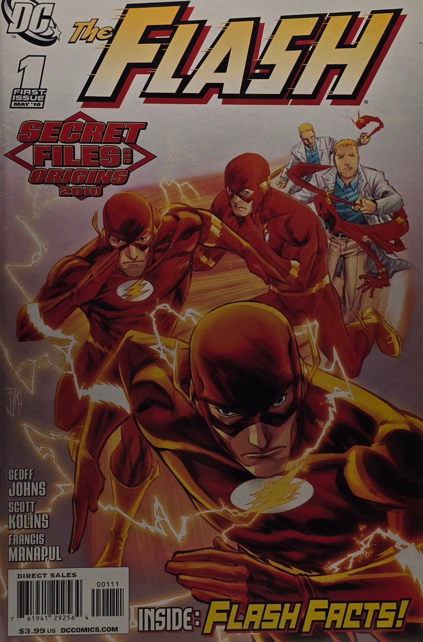 The Flash: Secret Files and Origins 2010 #1 (DC Comics) — Geoff Johns / Scott Kolins / Francis Manapul