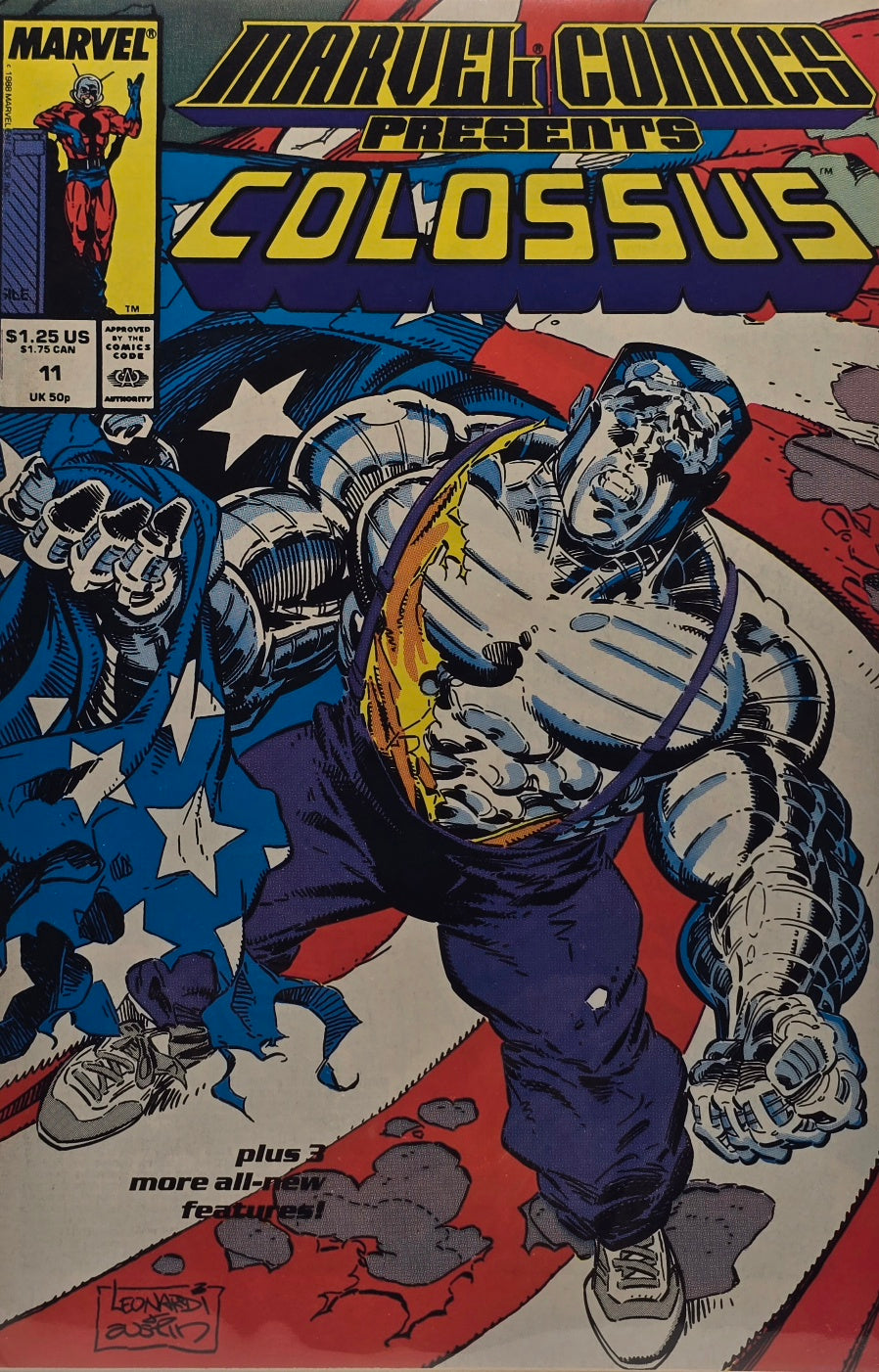 Marvel Comics Presents #11 — Colossus! (Early January 1989)