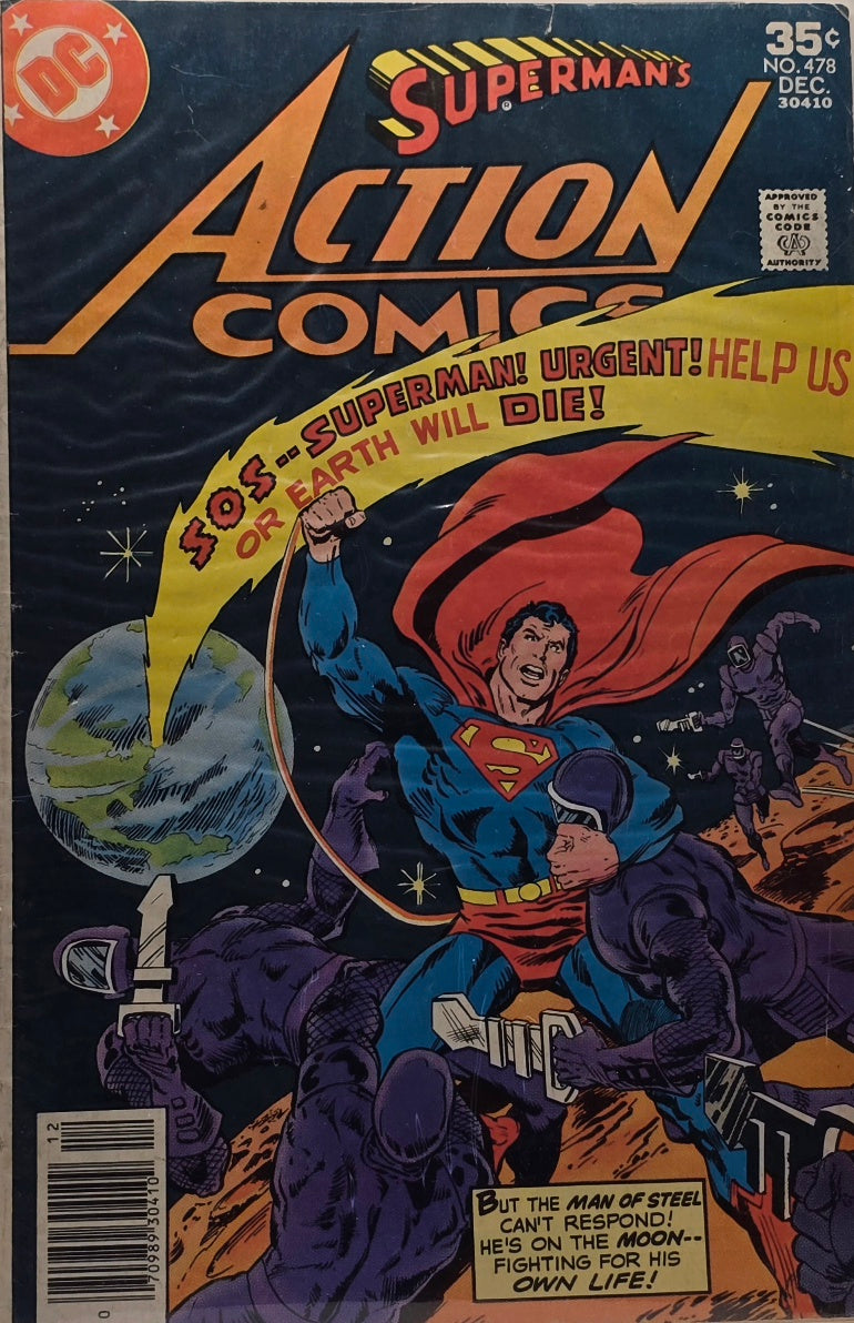 Action Comics #478 (DC Comics) — Superman SOS