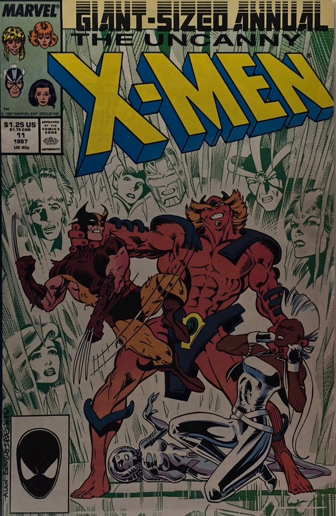 The Uncanny X-Men Giant-Sized Annual #11 (Marvel Comics, 1987)