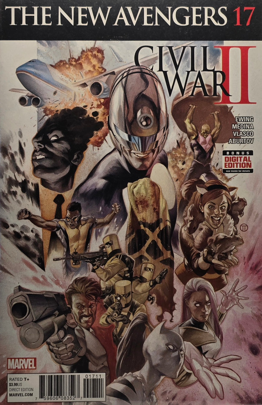 The New Avengers #17 Civil War II cover