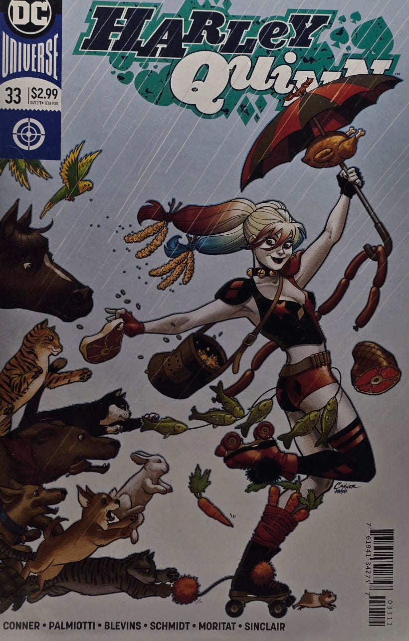 Harley Quinn #33 (DC Universe) — Conner / Palmiotti / Blevins / Schmidt / Moritat / Sinclair