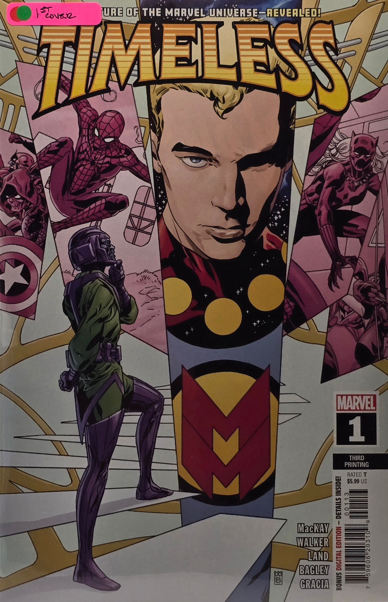 Timeless #1 — Third Printing (Marvel, 2022) — 1st Cover Appearance of Kang Variant