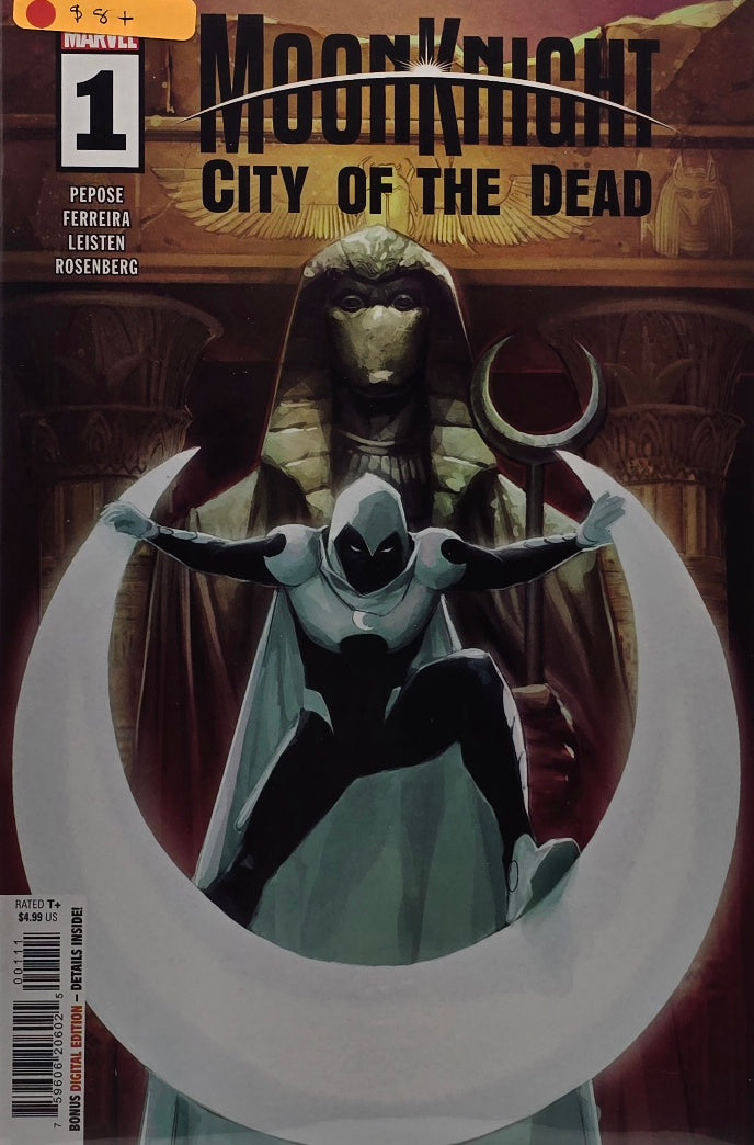 Moon Knight: City of the Dead #1 (Marvel, 2023) — Pepose, Ferreira, Leisten & Rosenberg