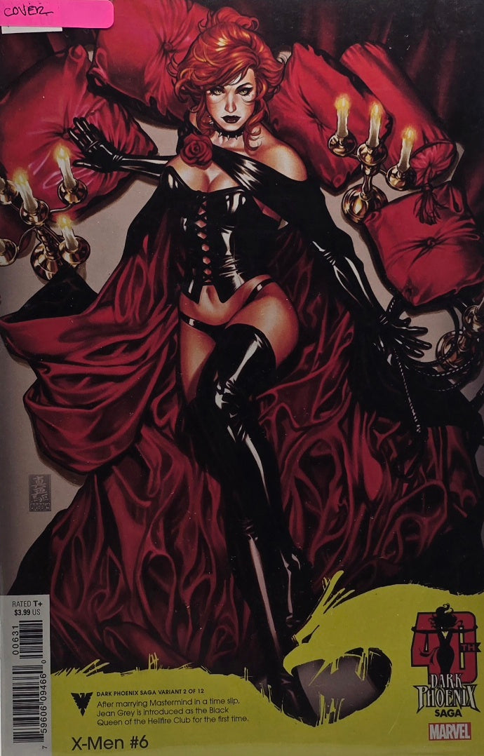 X-Men #6 — Dark Phoenix Saga Variant 2 of 12 — Jean Grey as the Black Queen (Marvel)
