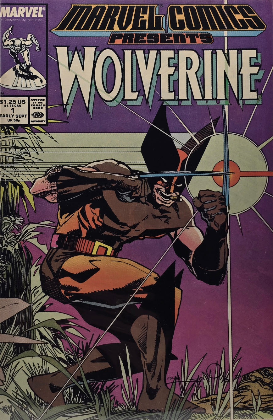 Marvel Comics Presents #1 — Wolverine: First Issue! (Early September 1988)
