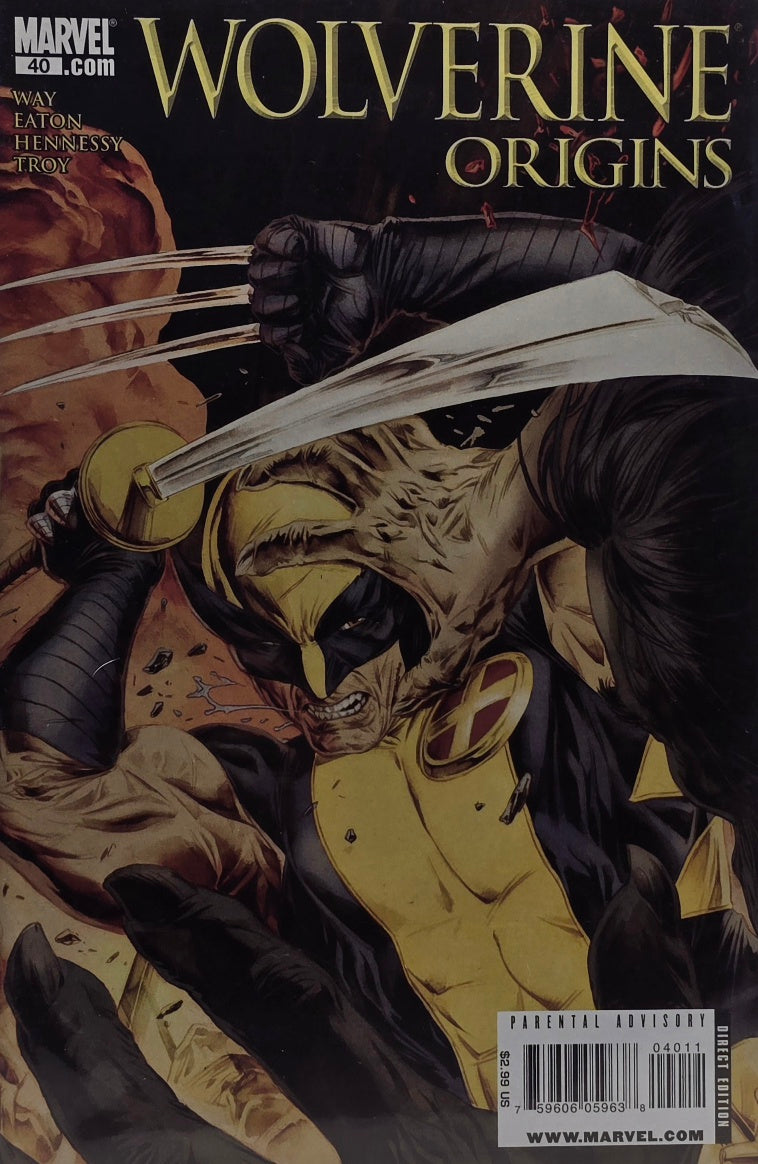 Wolverine: Origins #40 (Marvel Comics) — Way, Eaton, Hennessy & Troy