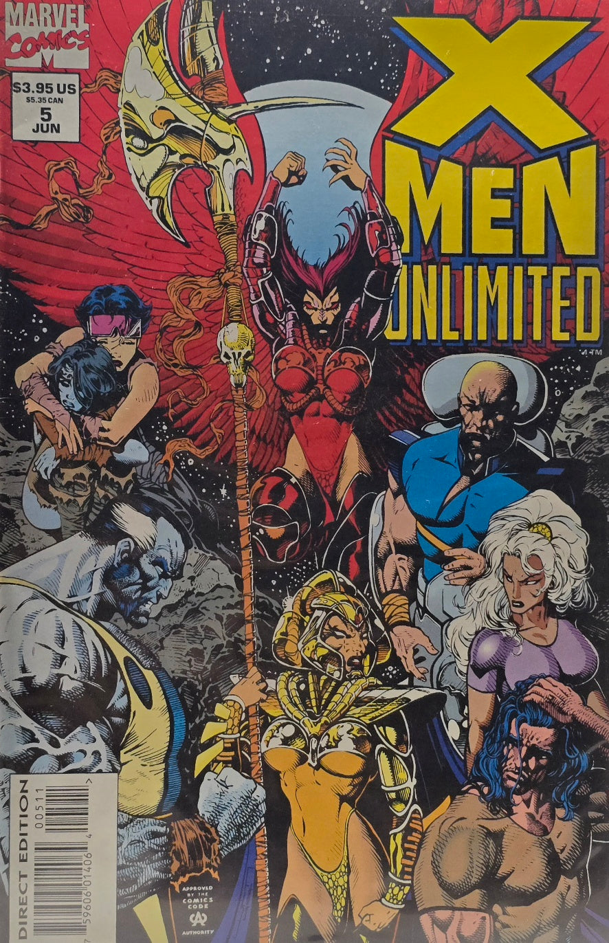 X-Men Unlimited #5 (Marvel Comics, June 1994) — Deathbird — Vintage 90s