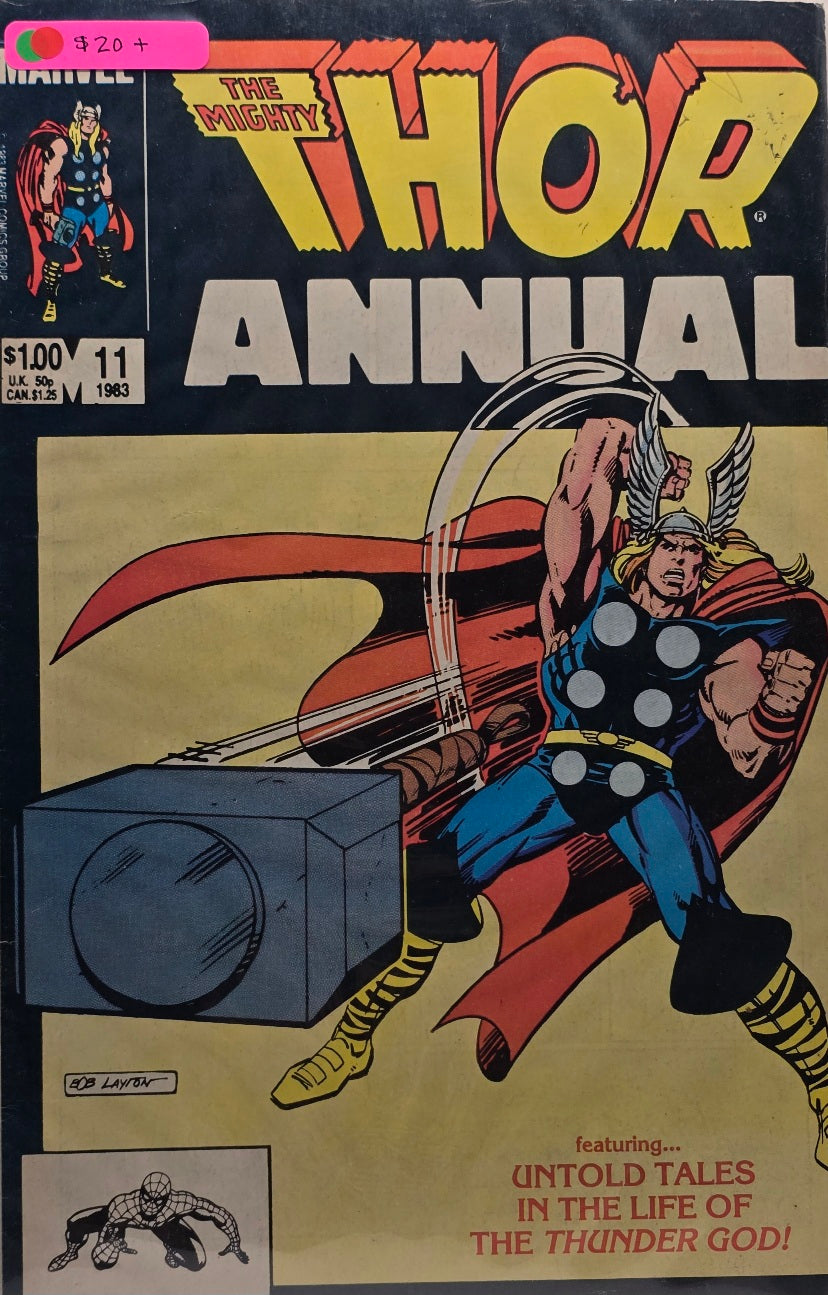 The Mighty Thor Annual #11 (Marvel) — 1983 — Bob Layton — “Untold Tales in the Life of the Thunder God!”