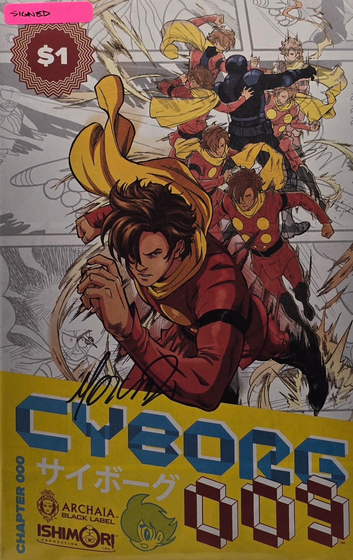 Cyborg 009: Chapter 000 (Archaia / Ishimori Black Label) - SIGNED