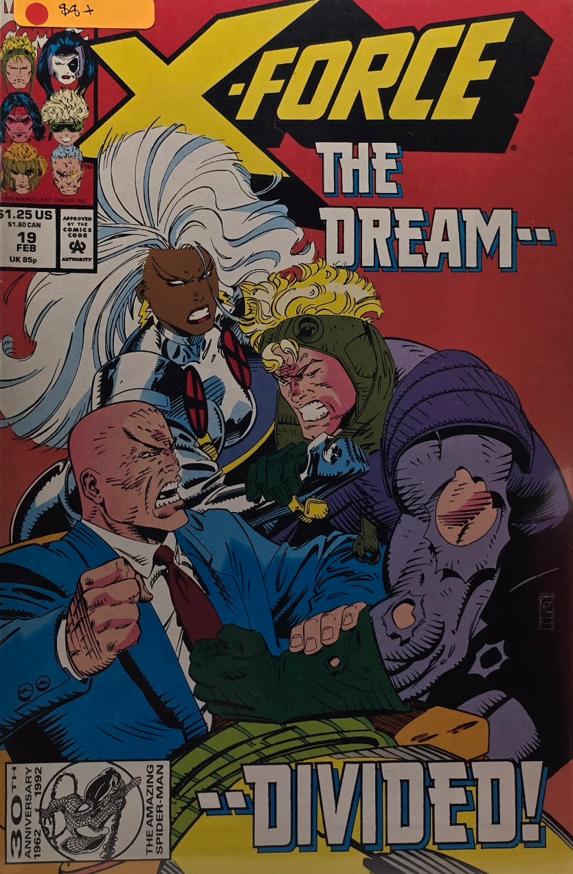 X-Force #19 — "The Dream... Divided!" (Marvel Comics) — February 1993
