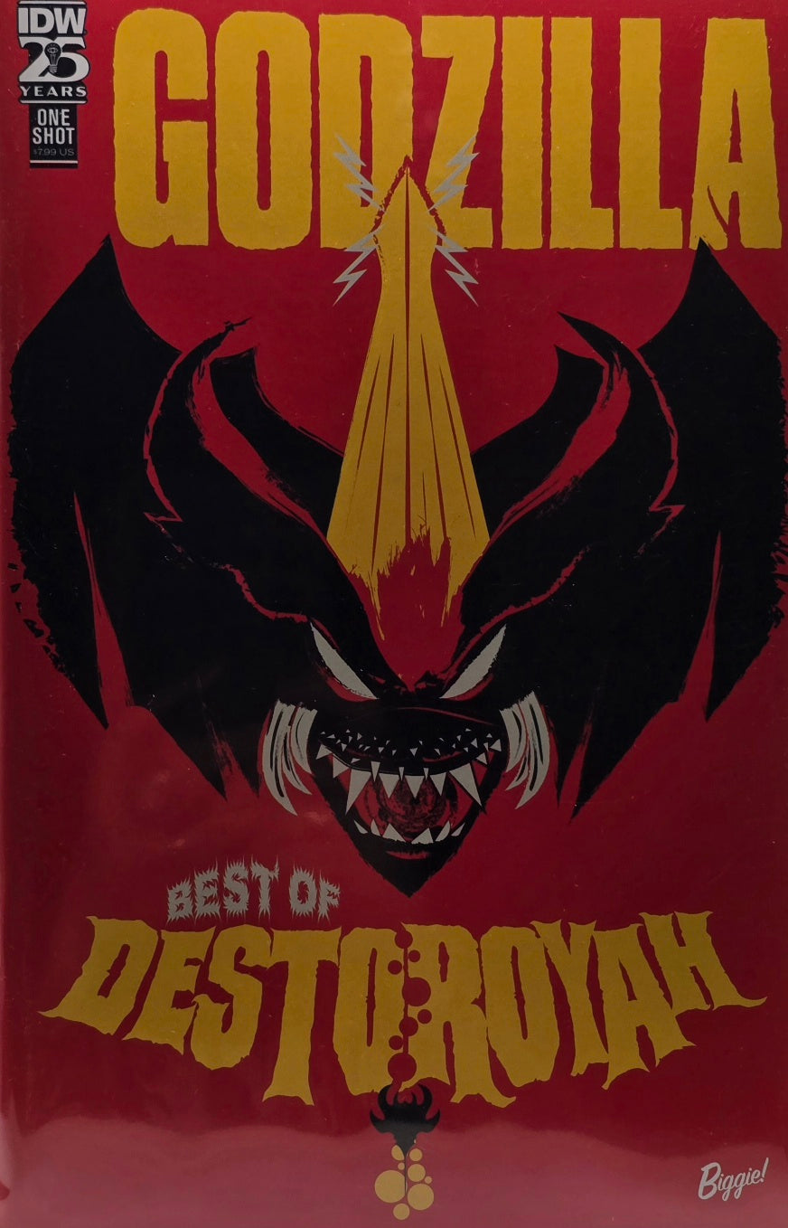 Godzilla: Best of Destoroyah (IDW Publishing) — One Shot — IDW 25 Years — Art: Biggiel