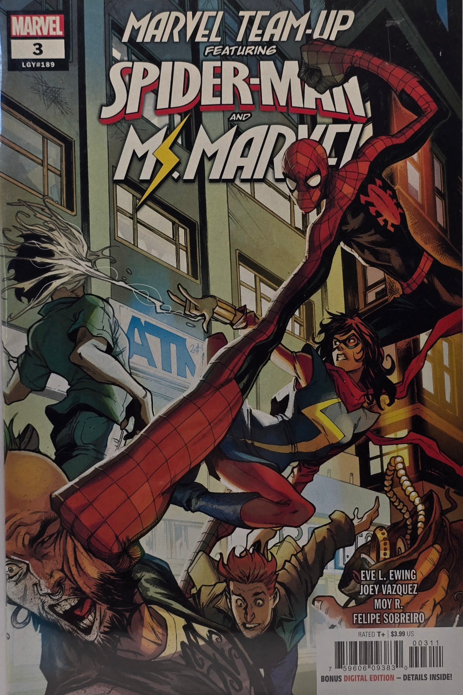 Marvel Team-Up #3 — Spider-Man & Ms. Marvel (LGY #189) — Ewing & Vazquez (Marvel)