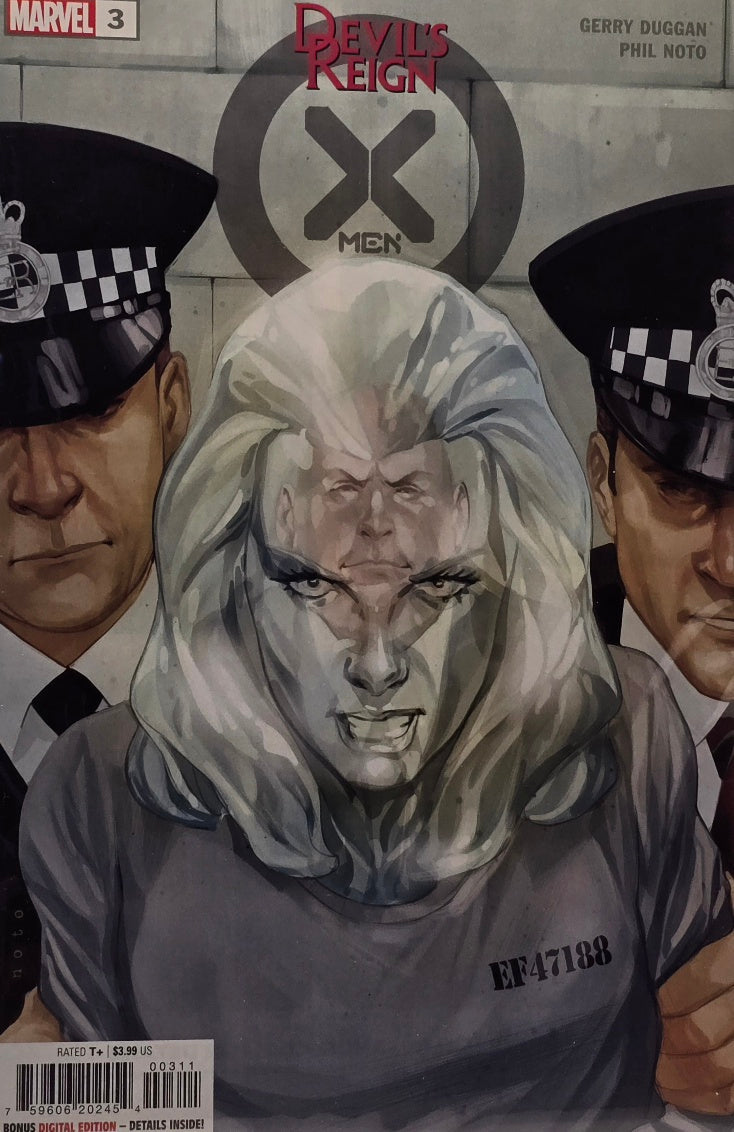 Devil's Reign: X-Men #3 (Marvel Comics) — Gerry Duggan & Phil Noto — Emma Frost Arrested