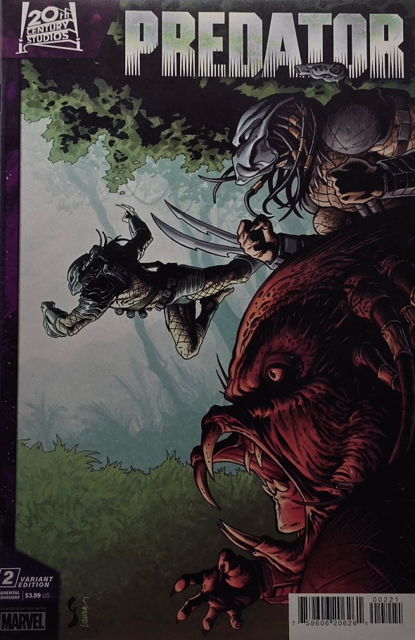 Predator #2 — Variant Edition — Forest Ambush Cover (20th Century Studios / Marvel)