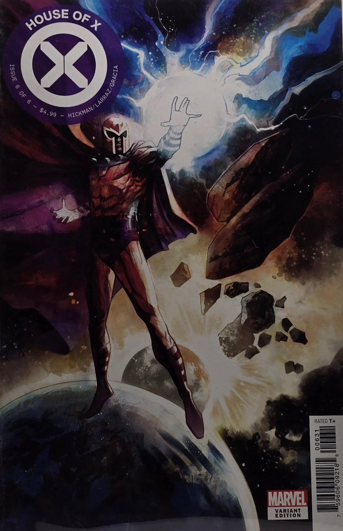 House of X #6 — Variant Edition (Magneto Cover — Hickman / Larraz / Gracia)