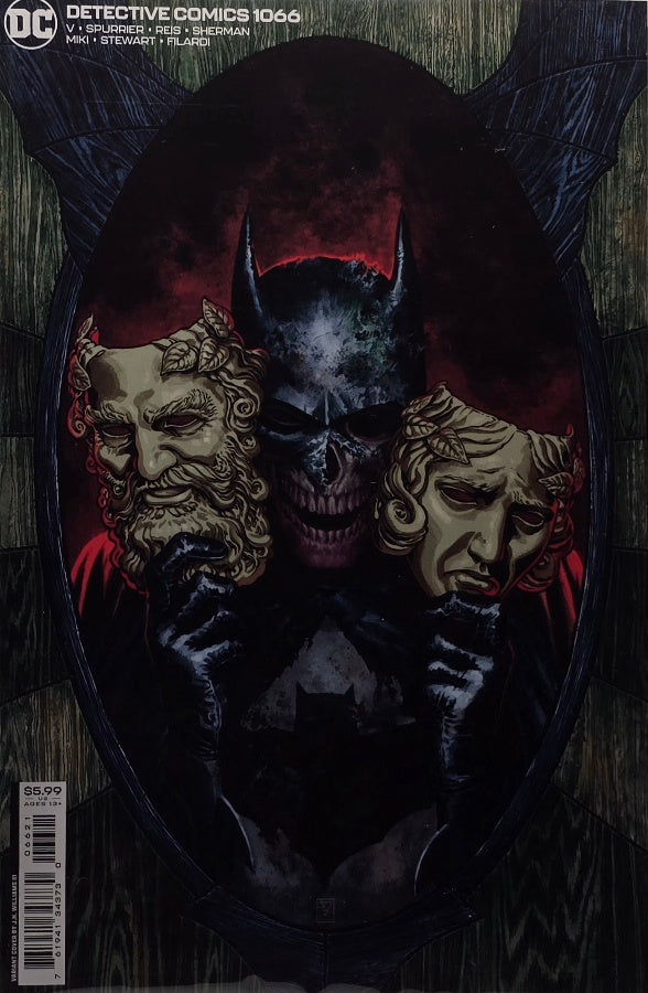 Detective Comics #1066 — Variant Edition (Spurrier/Reis/Sherman/Miki/Stewart/Filardi — DC Comics)
