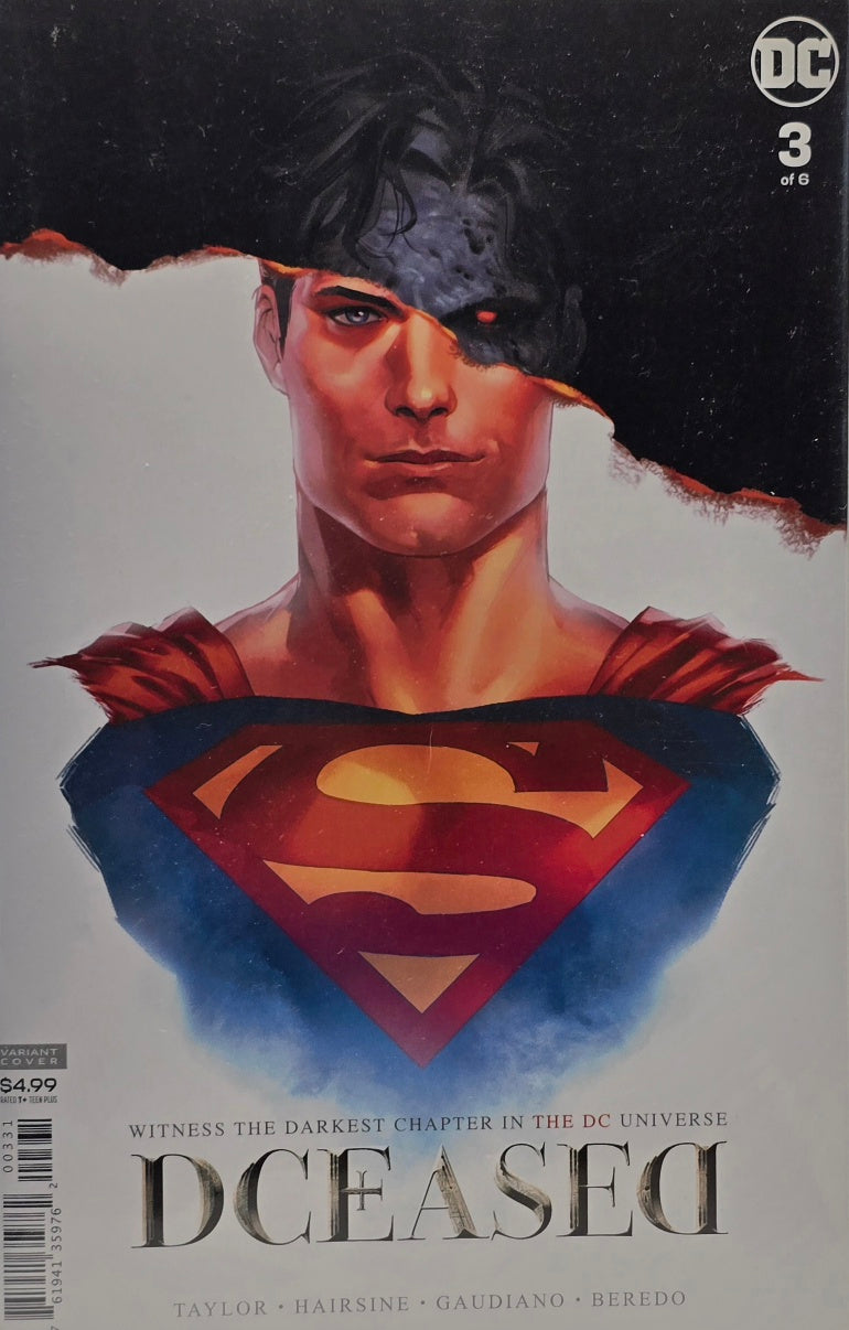 DCeased #3 (of 6) — Variant Cover (DC Comics) — Taylor, Hairsine, Gaudiano & Beredo — Superman