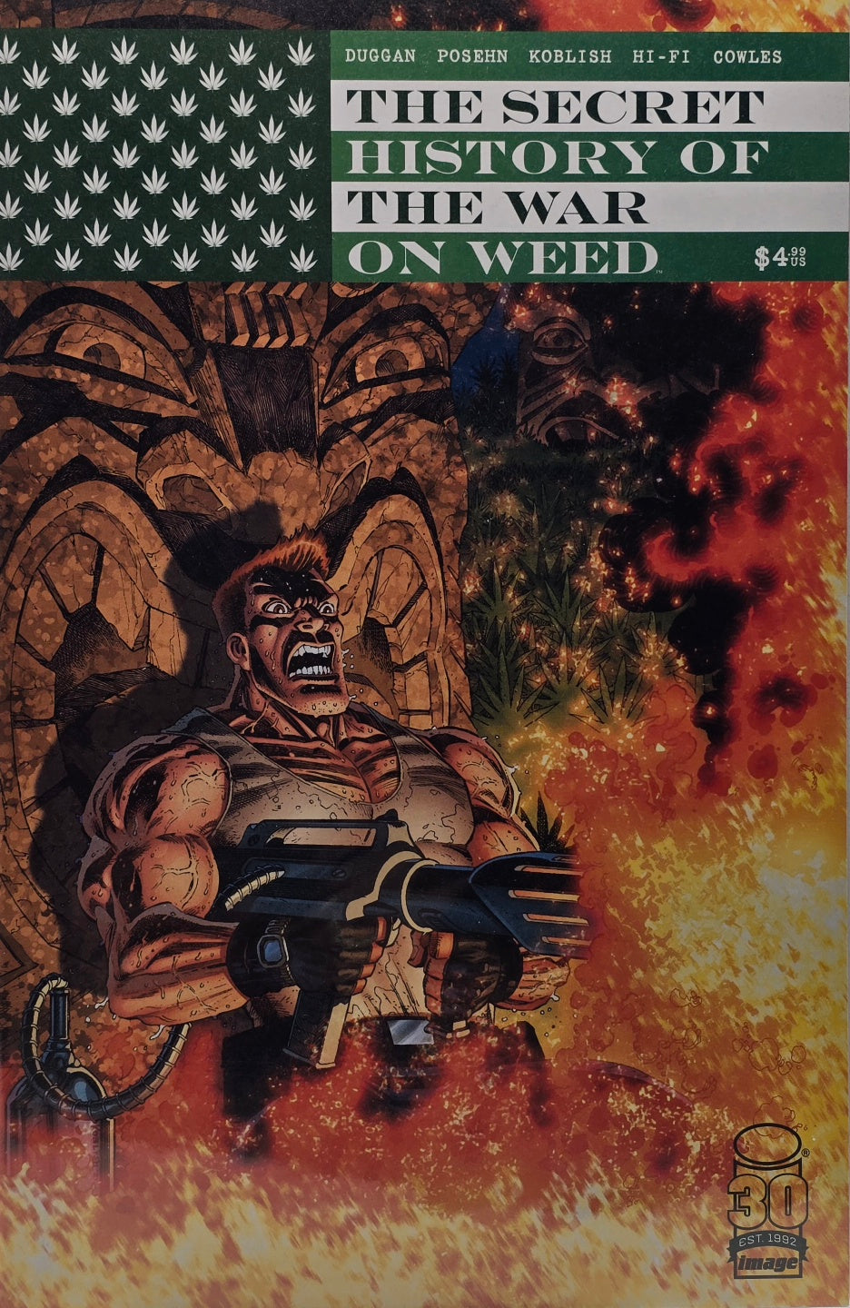 The Secret History of the War on Weed (Image Comics, 2022)