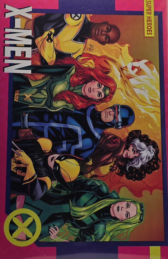 X-Men — Super Heroes Variant Cover — Jean Grey, Cyclops, Wolverine, Rogue & Sunfire