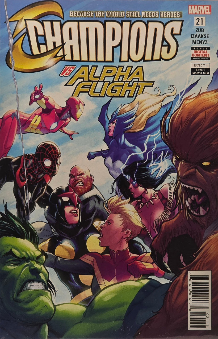 Champions #21 vs Alpha Flight