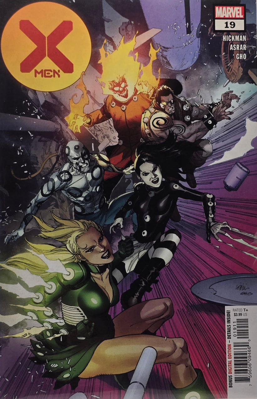 X-Men #19 (Marvel Comics) — Hickman, Asrar & Gho — Destiny of X