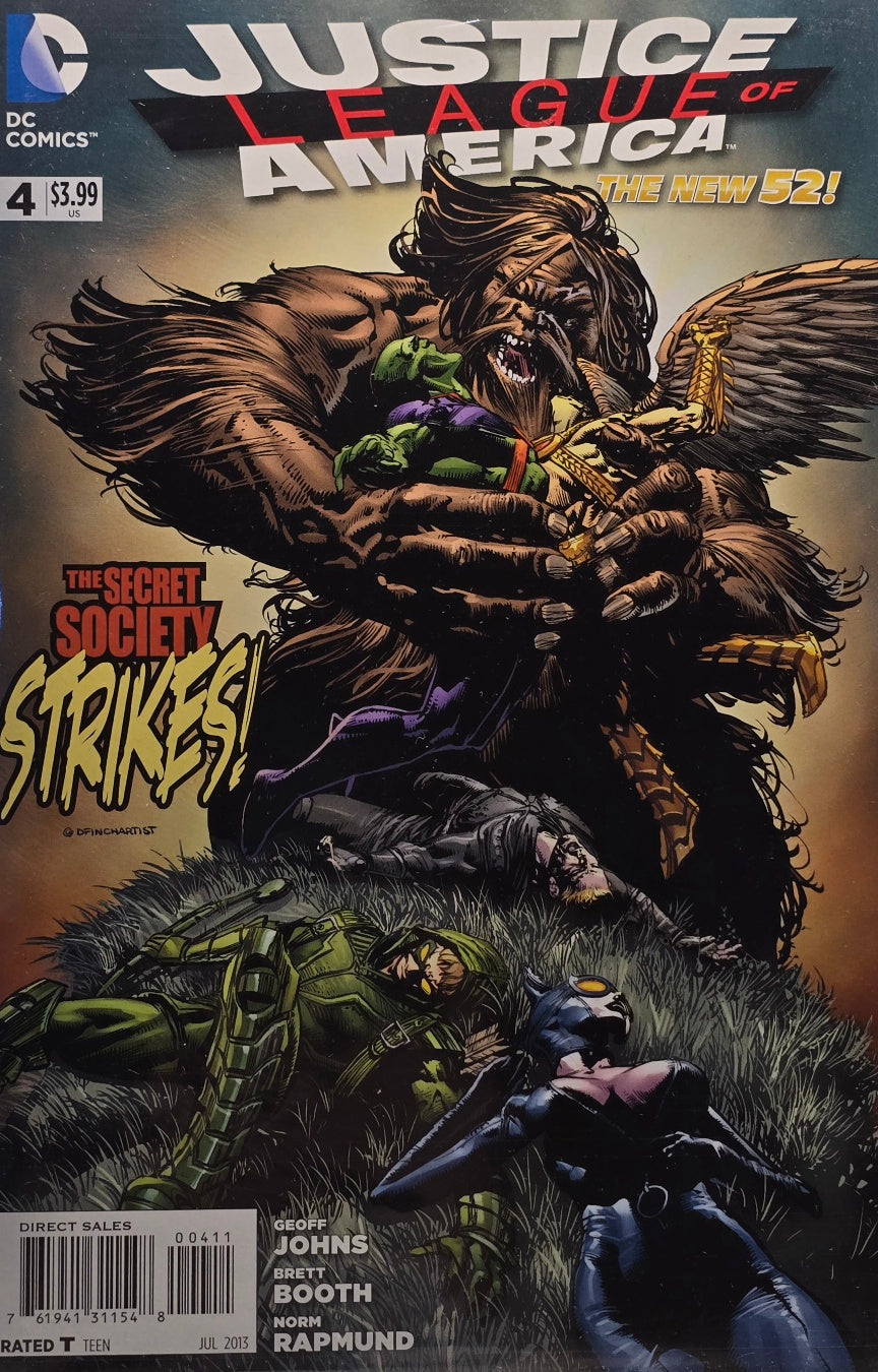 Justice League of America #4 — The New 52! (DC Comics, 2013)