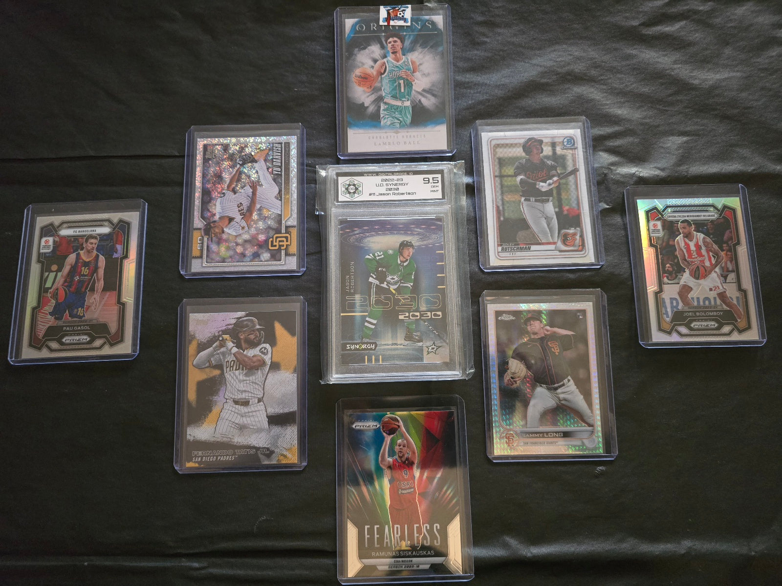 Mixed Sports Trading Card Lot 1 (9 Cards)