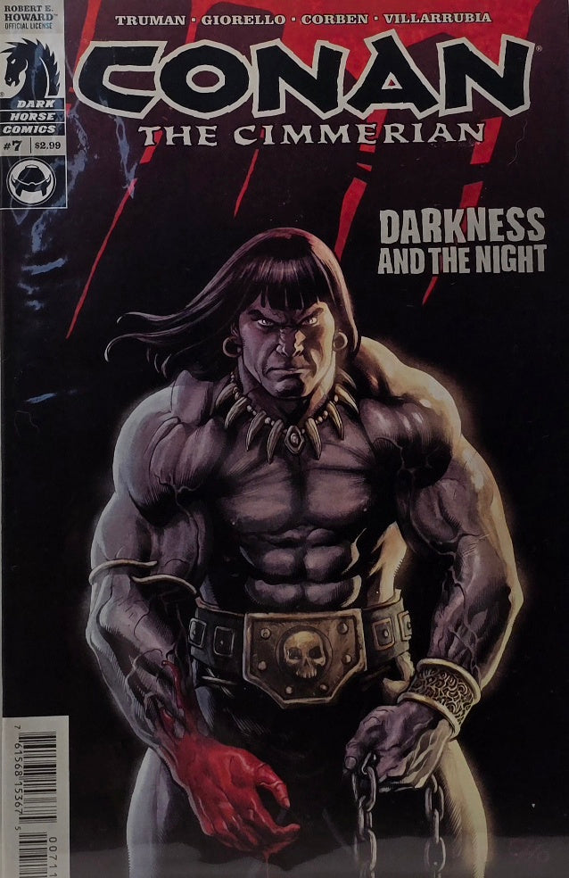 Conan the Cimmerian #7 (Dark Horse Comics) — Darkness and the Night — Truman, Giorello, Corben & Villarrubia