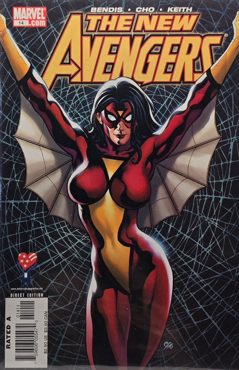 The New Avengers #14 — Spider-Woman Cover (Marvel)
