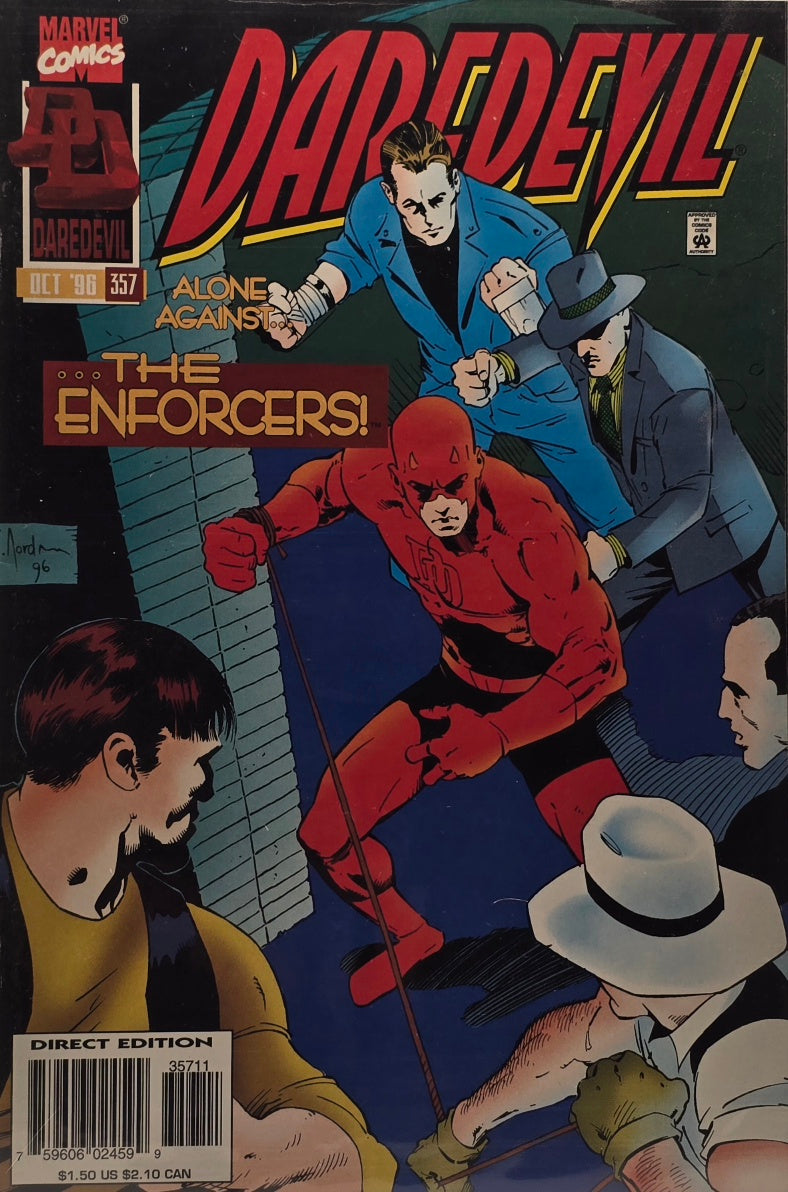 Daredevil #357 — Alone Against the Enforcers! (Marvel, 1996)