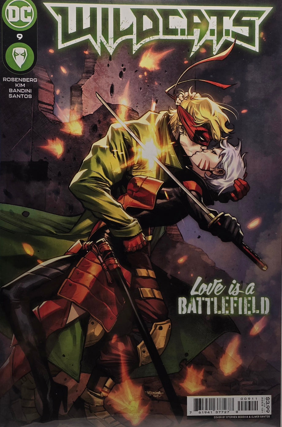 WildC.A.T.s #9 — Love Is a Battlefield (DC)